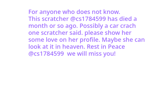 rest in peace @cs1784599