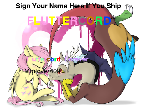 Sign Your Name If You Ship Fluttercord!!! remix