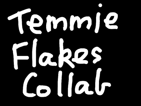 Temmie Flakes Collab with @Rainbowleenie