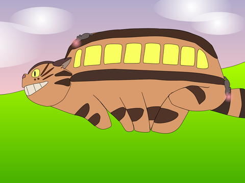 Catbus (vector)