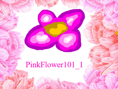 pinkflower logo contest (◑‿◐)