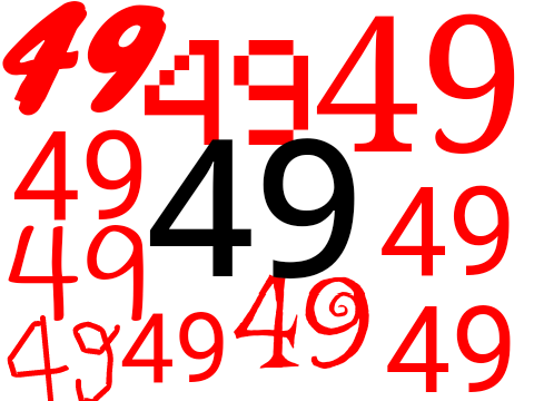 too many 49s