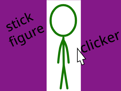 stick figure clicker