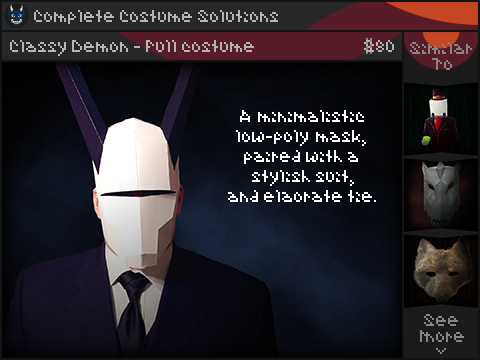 Ui/Ux - Complete Costume Solutions (DD5 Round 1)