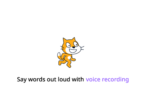 make speech visual and auditory!