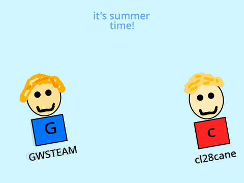 it's summer time!