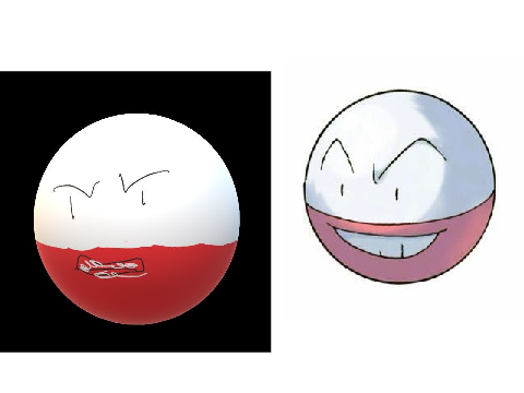 electrode and voltorb in THREE DEE!!1!!11!!111!!