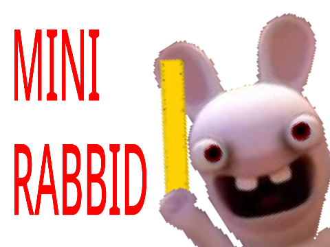 Mini Rabbid teacher