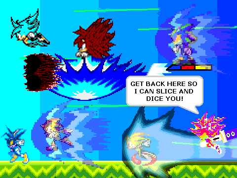 Add yourself escape from Hyper Demon Darkvid in speed of light