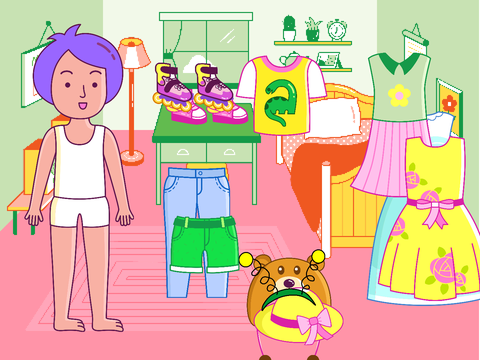Classic dress up game