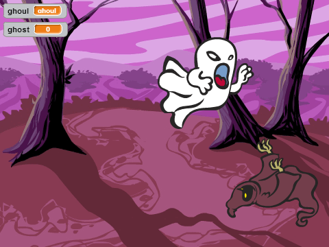 the annoying ghost!