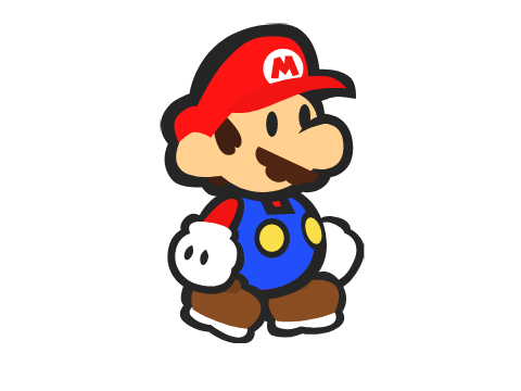Paper Mario Walk Cycle [WIP]