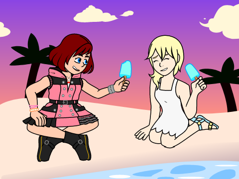 ~Kairi and Naminé~