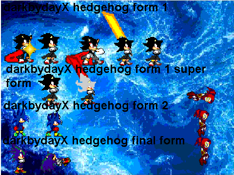 Ultimate darkbydayX sprite pack