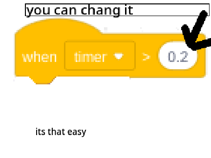 When STOP button clicked! literally one block