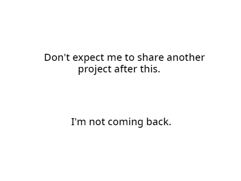 Come here instead