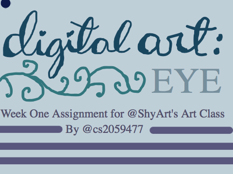 Digital Art for ShyArt's Class