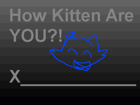 How Kitten are You meme!
