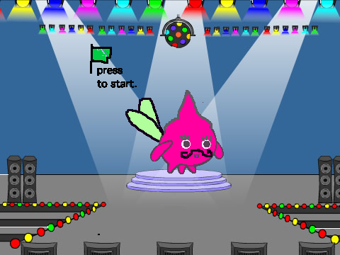 make monster mustache dance