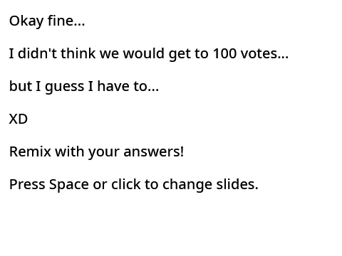 Questions I dare you to answer Part 3 remix