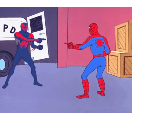funny scene from into the spiderverse remix