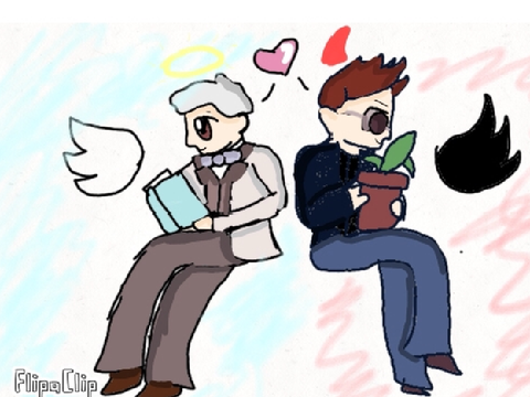 Some Good Omens Fan Art For Ya