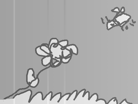 My sister's first animation!