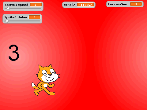 Glide Scrolling Demo