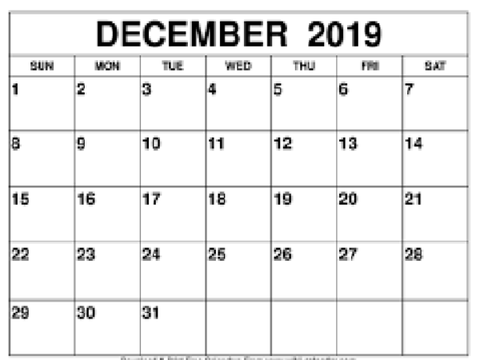 Pet Advice 2019 "Dec. Interesting Fact Schedule"