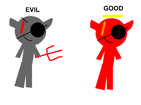EVIl foxythesinger,GOOD foxythesinger