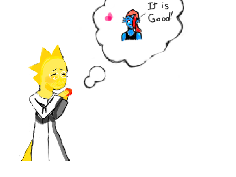 Our beloved Alphys!