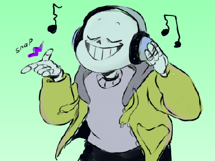 what is sans listening to? remix