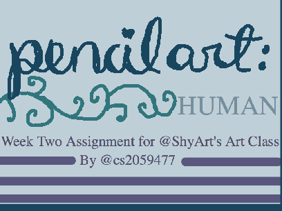 Pencil Art for @ShyArt's Class