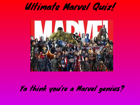 Ultimate Marvel Quiz