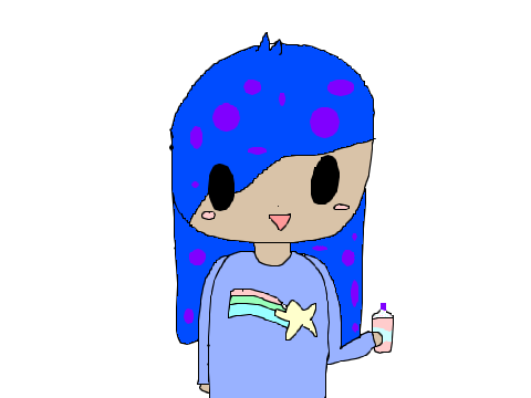 color in her hair! (open) remix