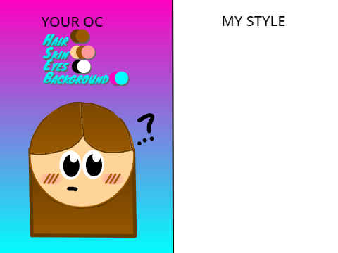 Draw Your OC So I Can Draw It In My Style! remix
