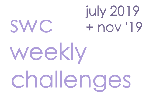 swc weekly challenges