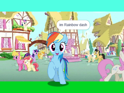 Talk to Rainbow Dash!!