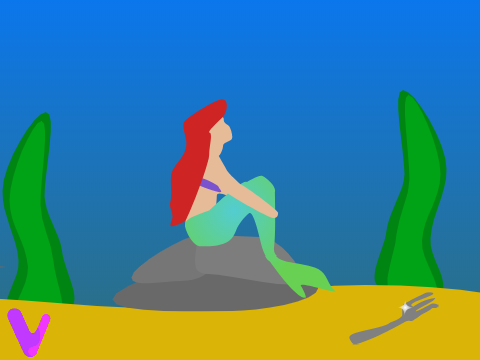 2 Year Anniversary!! - Little Mermaid Art