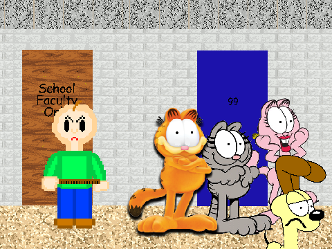 Add Yourself Running From Baldi!