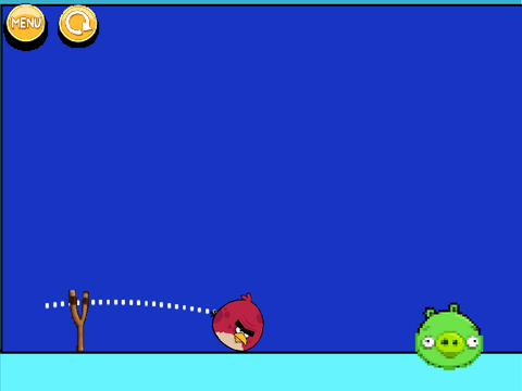 Angry birds friends swim grund