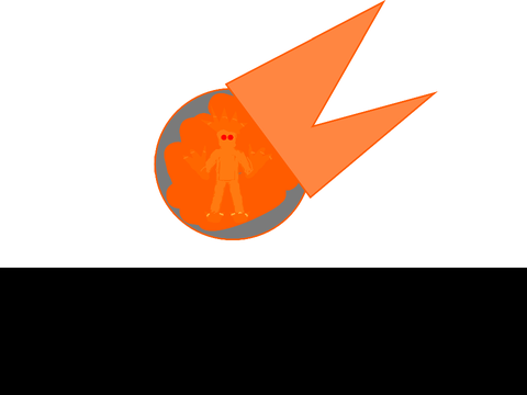 Random fire character