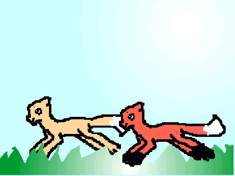 Add Yourself Running in the Pack (new with Peach)