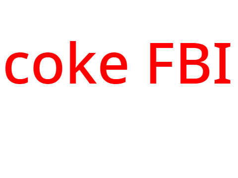 coke FBI