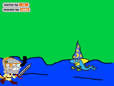 warrior vs. monster 2.0