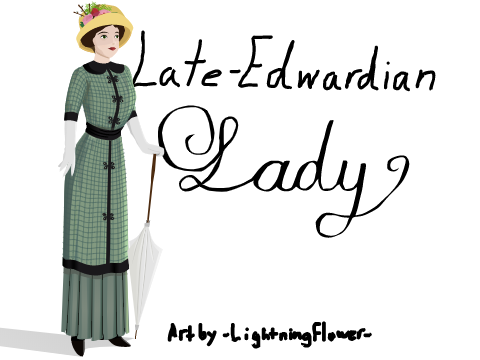 Late-Edwardian Lady--Art