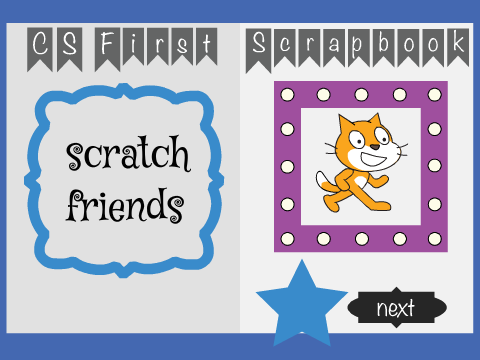Friends Scrapbook Example project