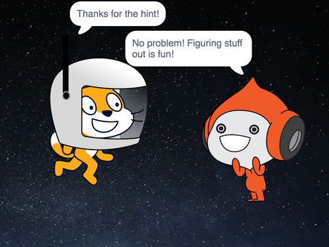 Space Cat Gets A Hint