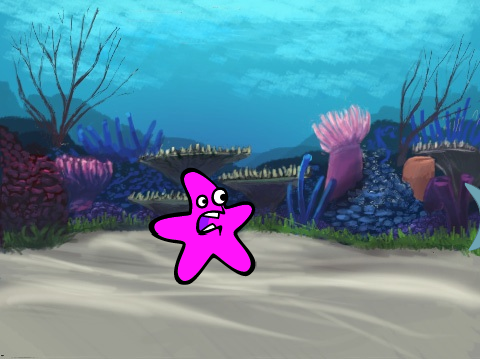 running star fish