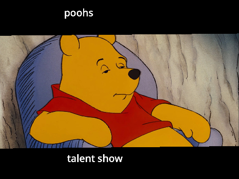 poohs talent show
